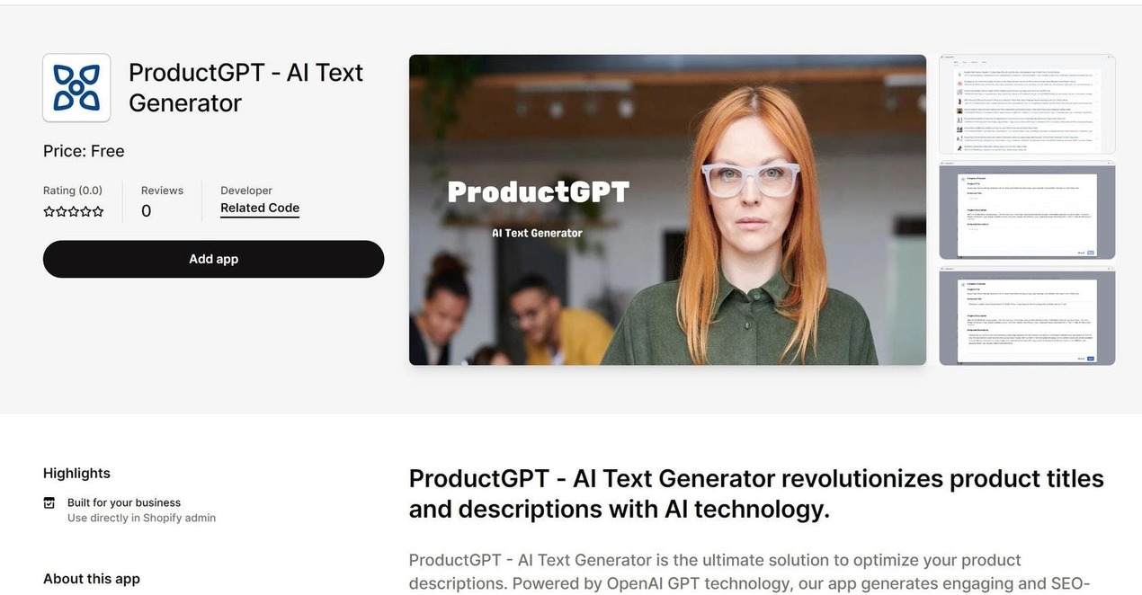 ProductGPT gallery image