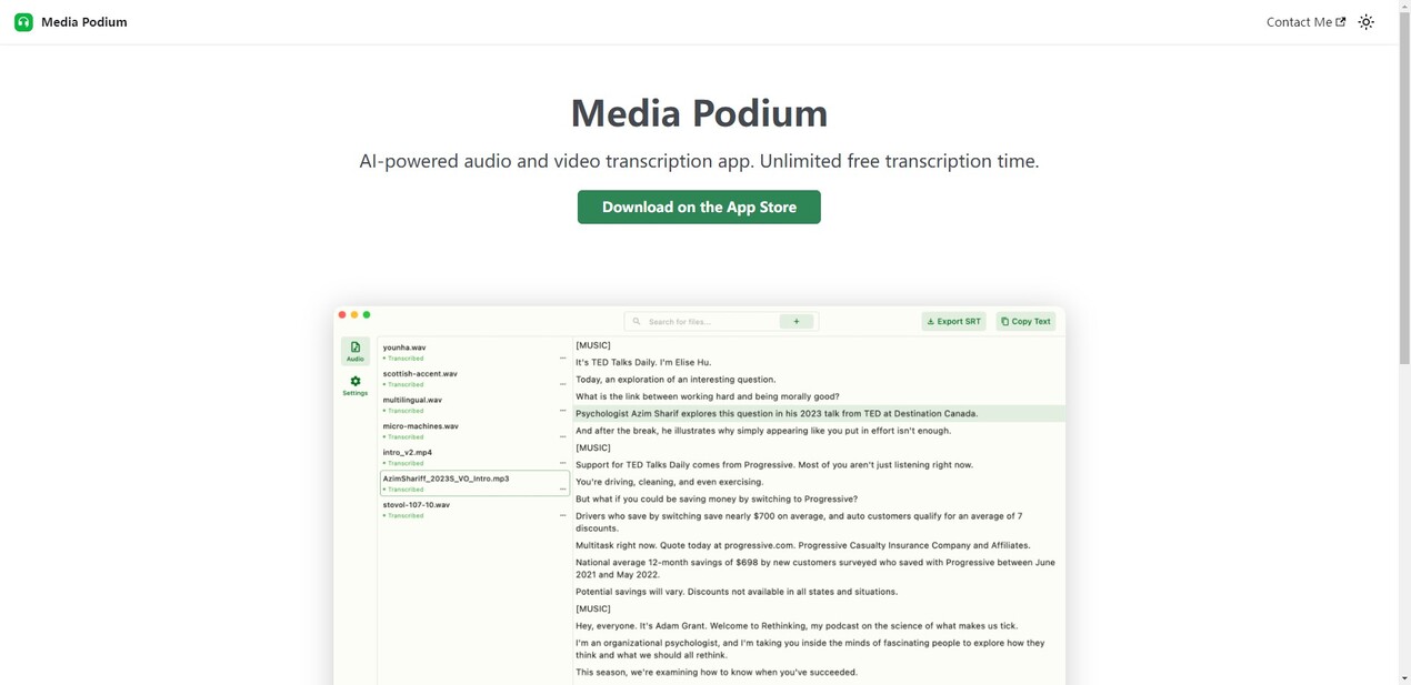 Media Podium gallery image