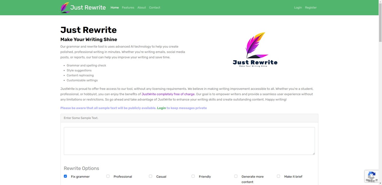 Just Rewrite gallery image