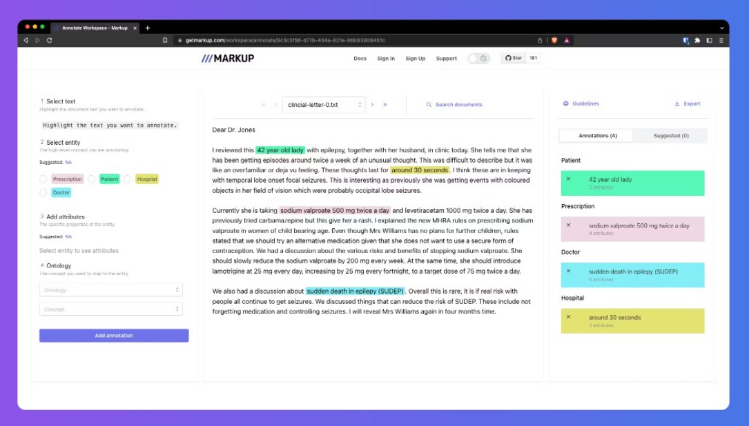 Markup gallery image