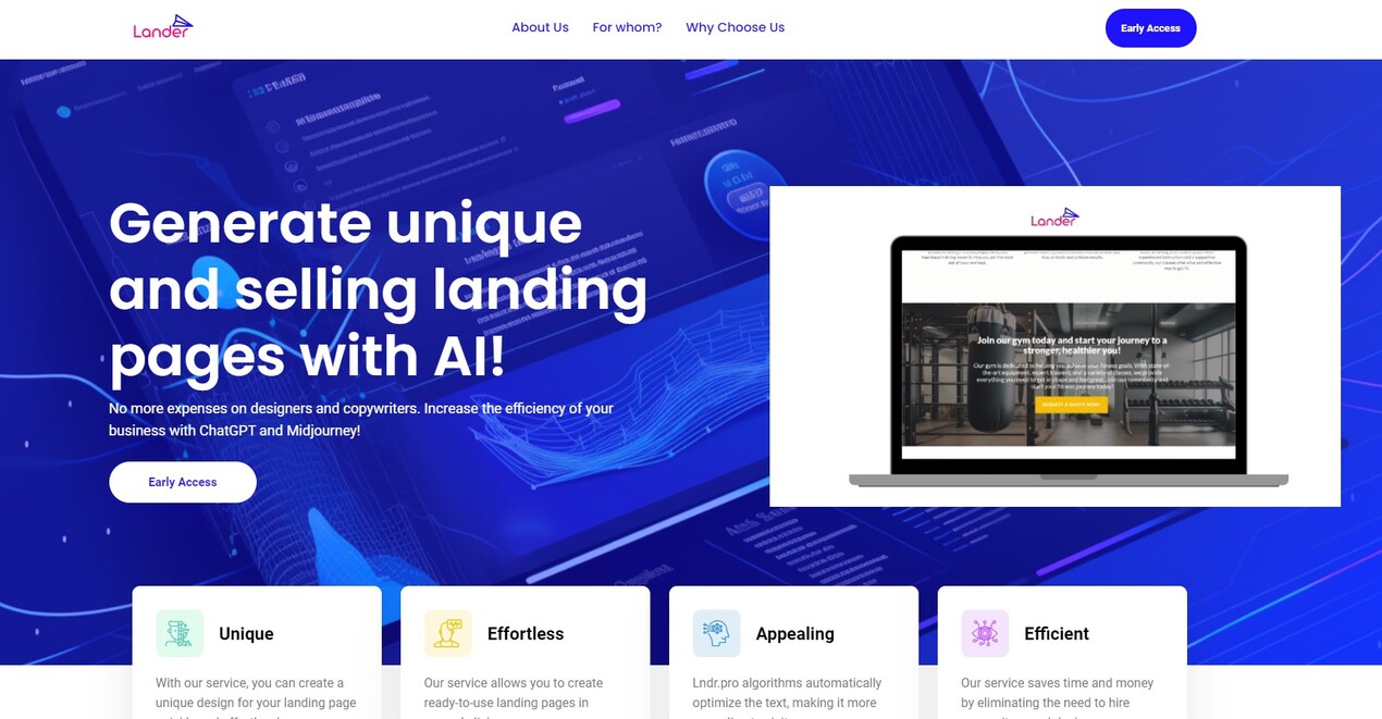 Lander gallery image