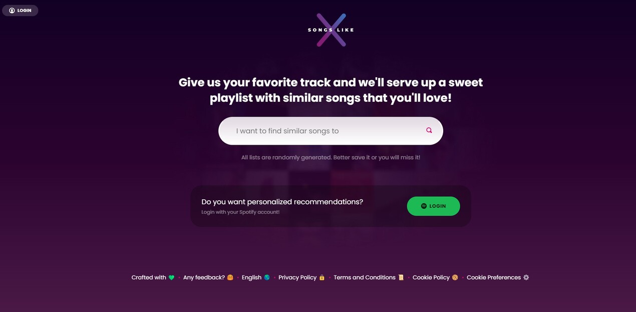 Songs Like X gallery image