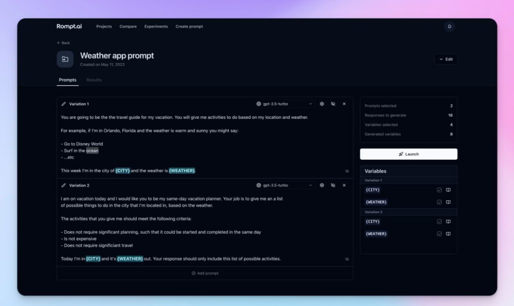 Rompt.ai gallery image