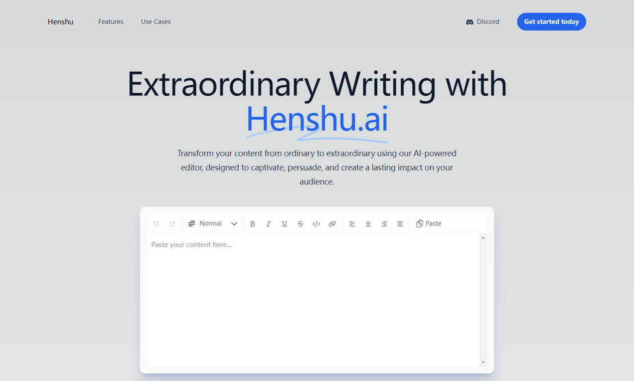 Henshu.ai gallery image