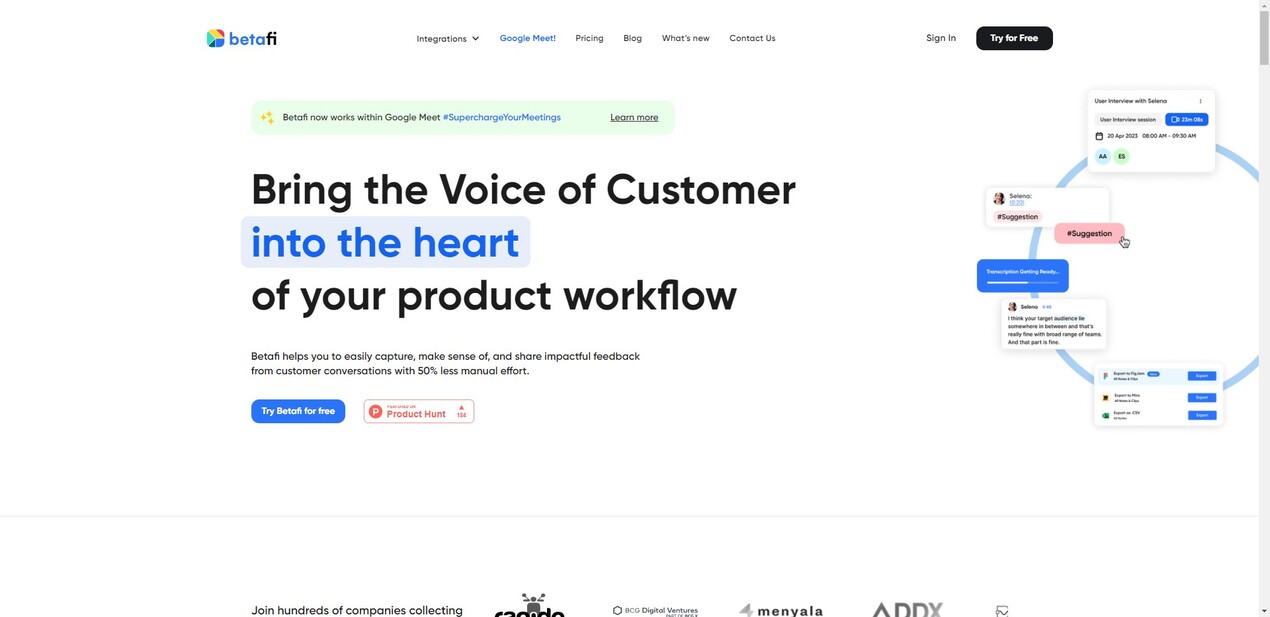 Betafi gallery image