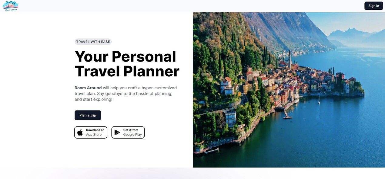 Roam Around App gallery image