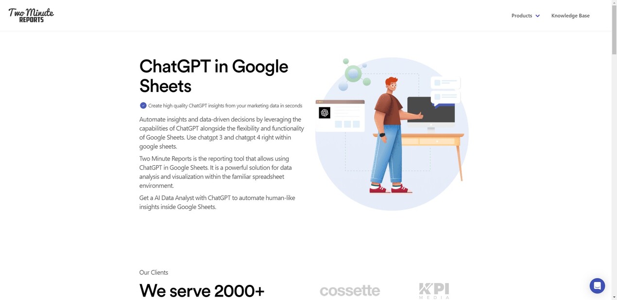 ChatGPT in Google Sheets gallery image