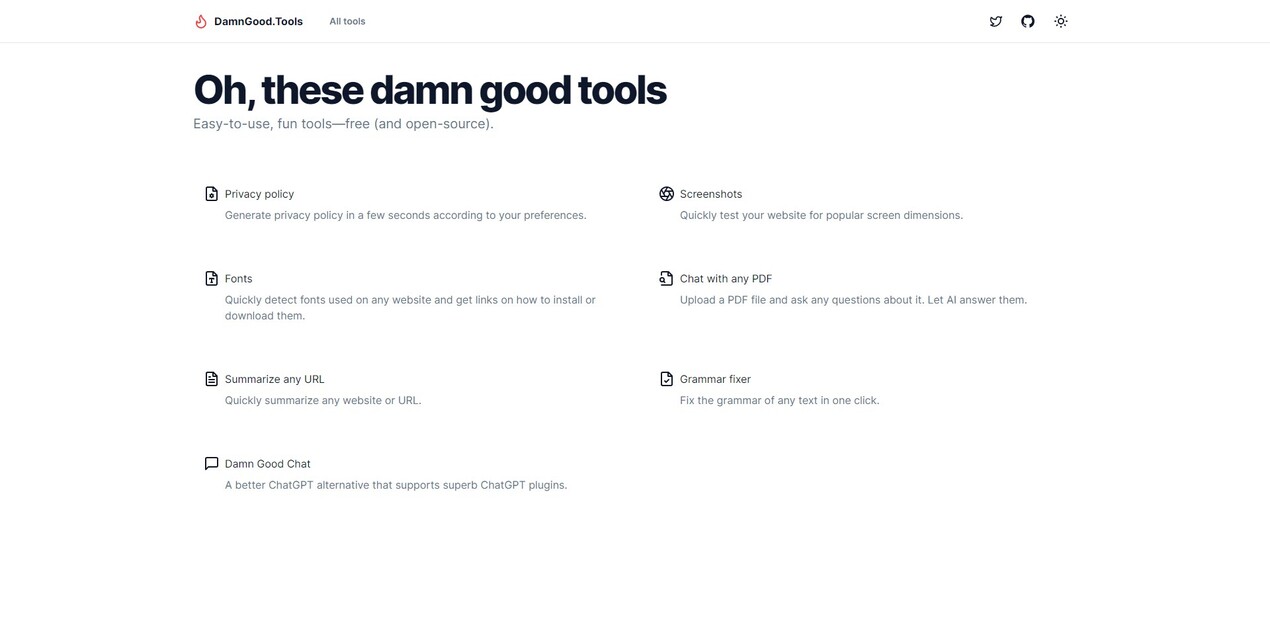 Damn Good Tools gallery image