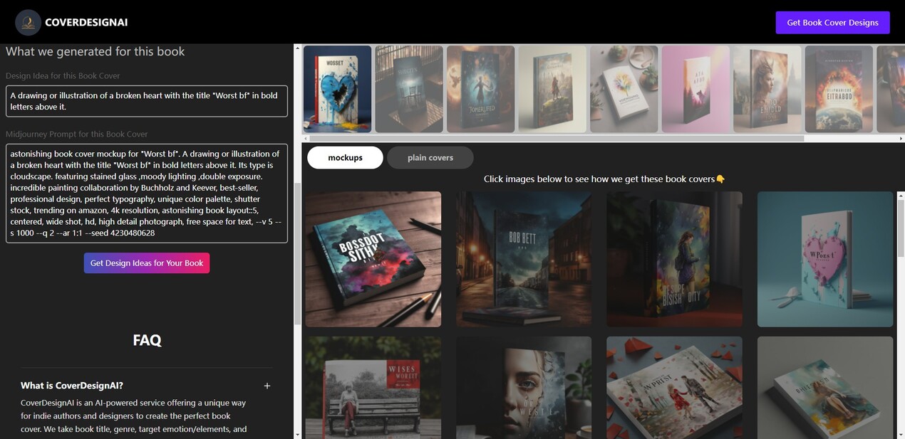CoverDesign AI gallery image