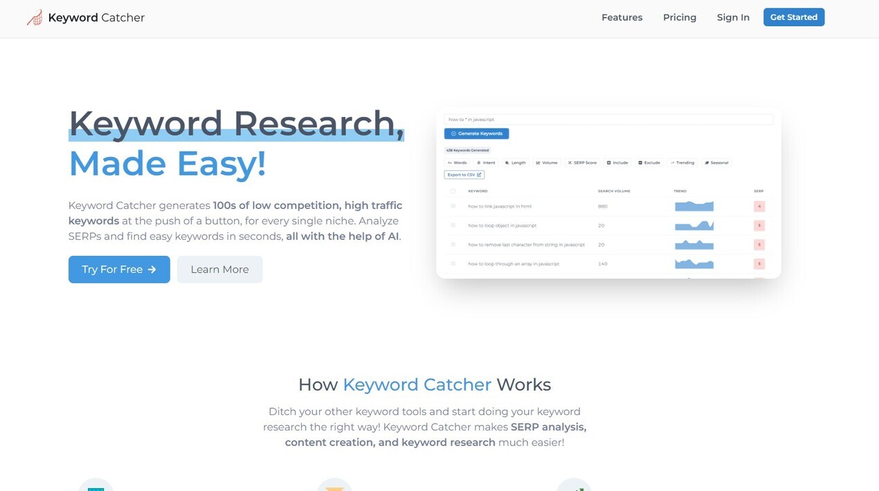 Keyword Catcher gallery image