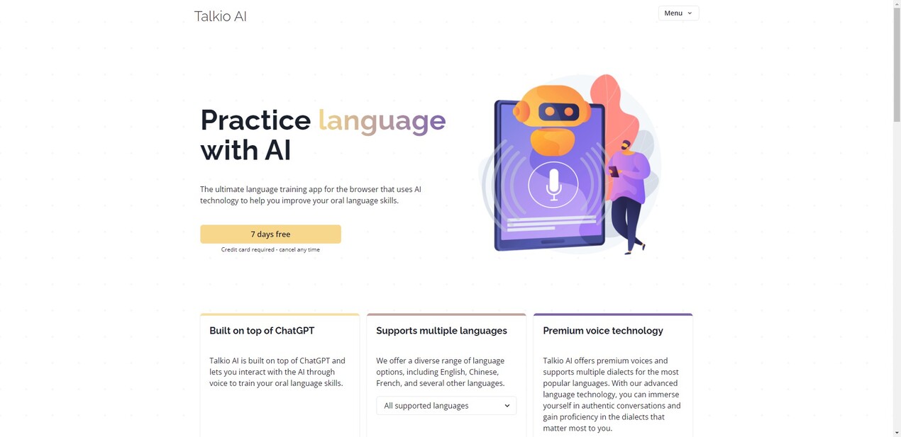 Talkio AI gallery image