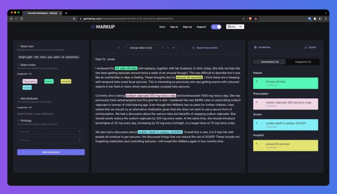 Markup gallery image