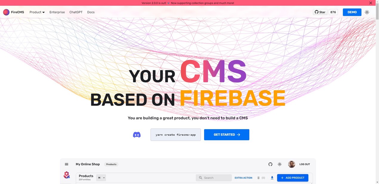 FireCMS gallery image