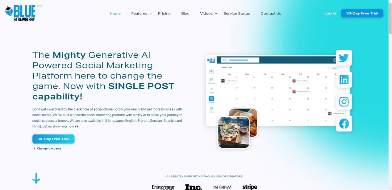 Blue Strawberry gallery image