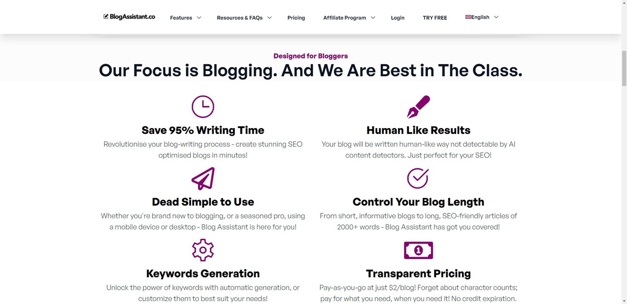 BlogAssistant gallery image