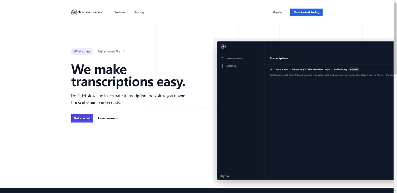 Transkribieren gallery image