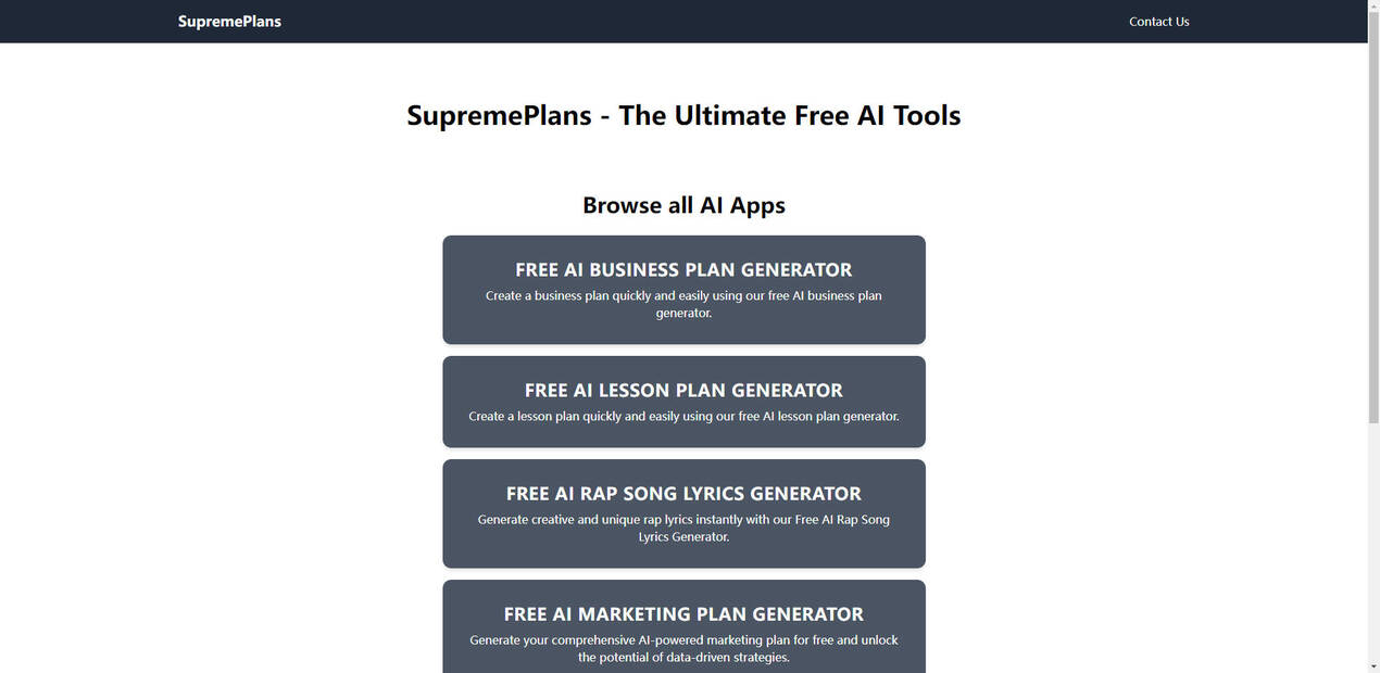 SupremePlans gallery image