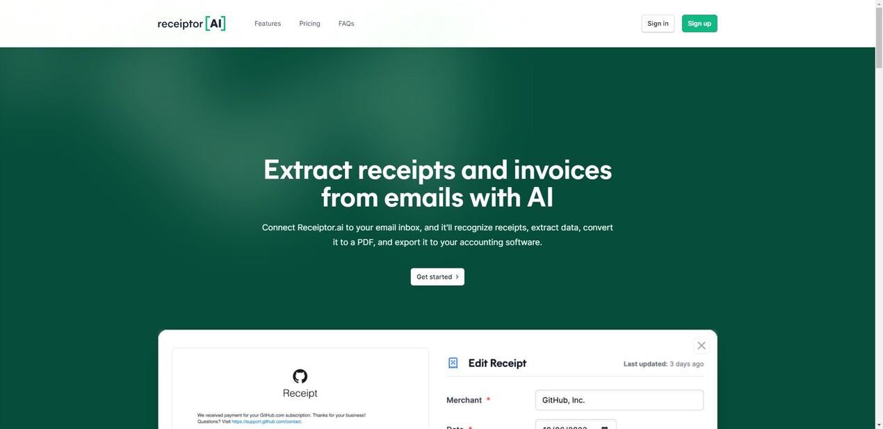 Receiptor AI gallery image