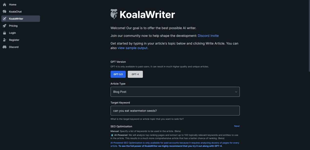 KoalaWriter gallery image