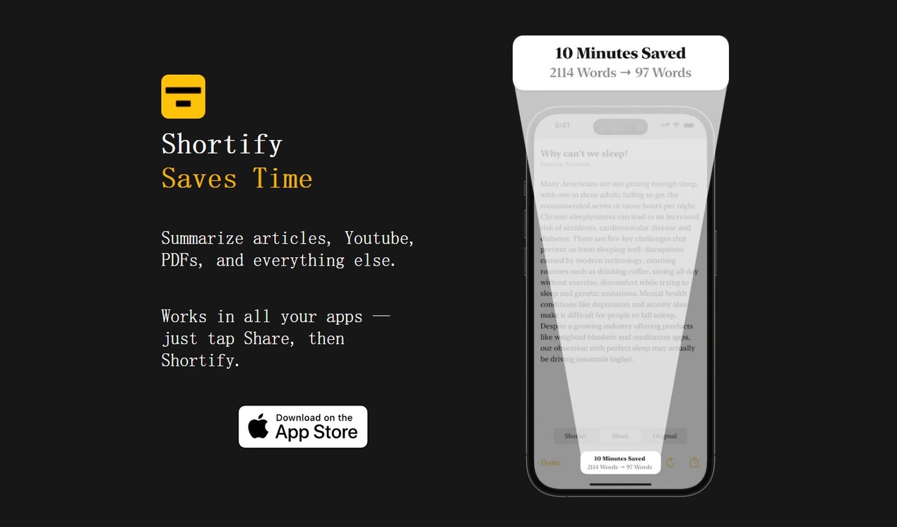 Shortify gallery image