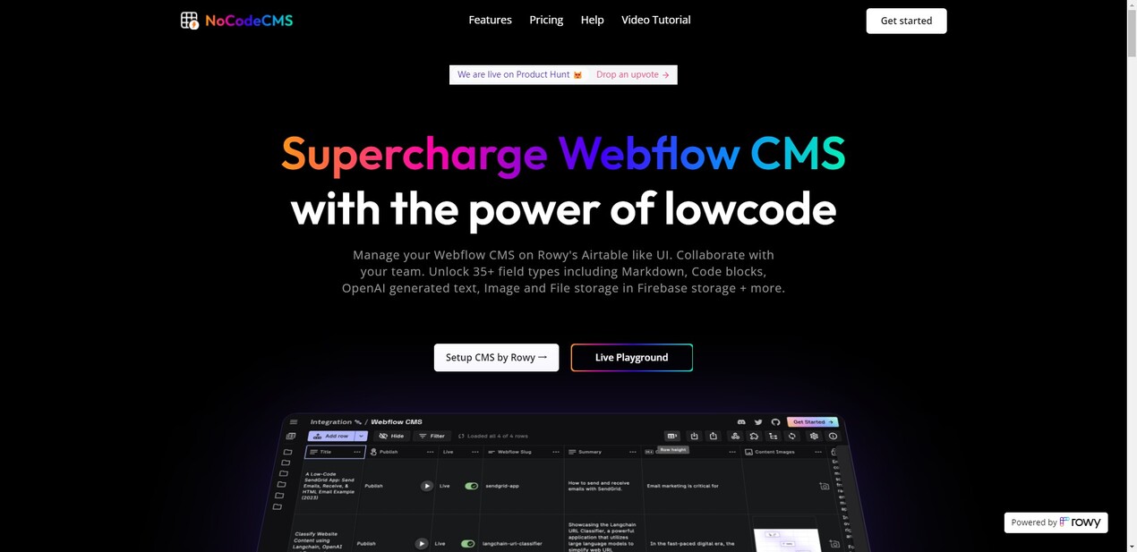 NoCodeCMS gallery image