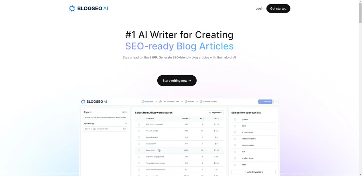 BlogSEO AI gallery image