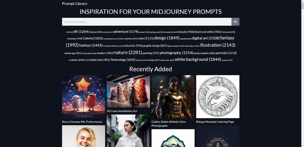 Prompt Library gallery image