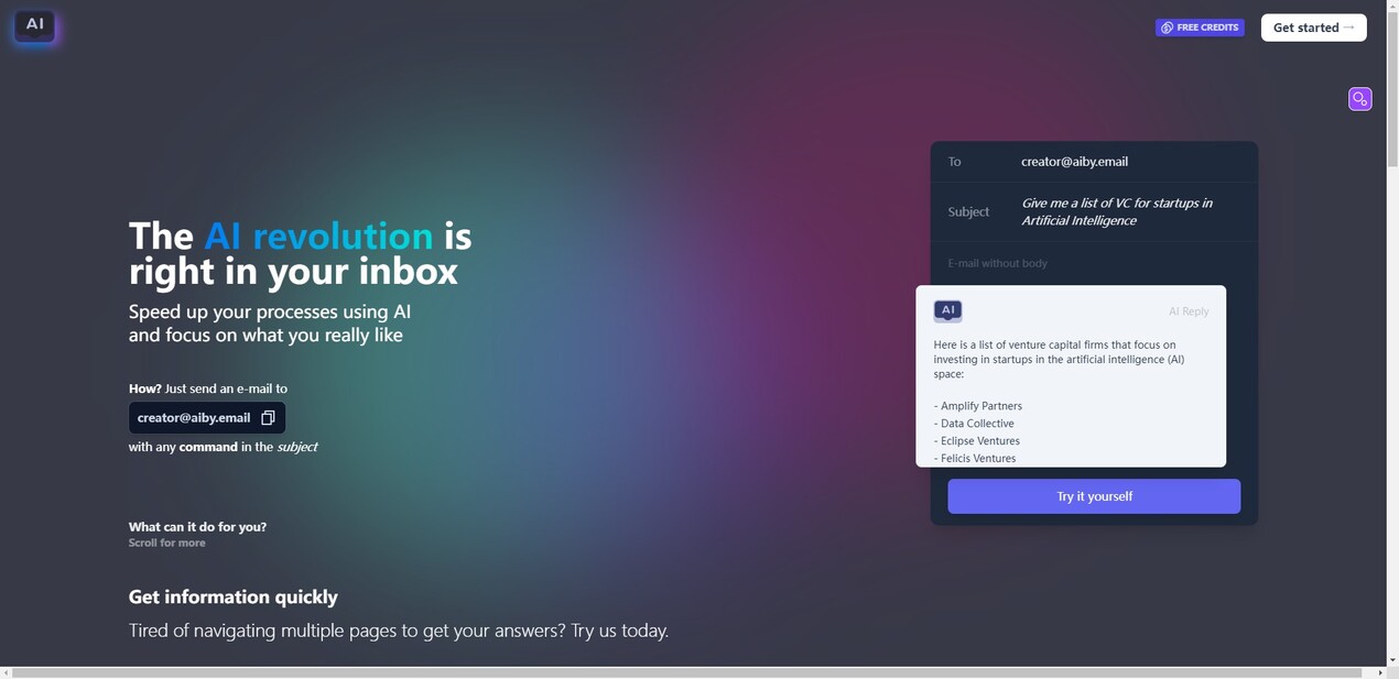 Alby.email gallery image