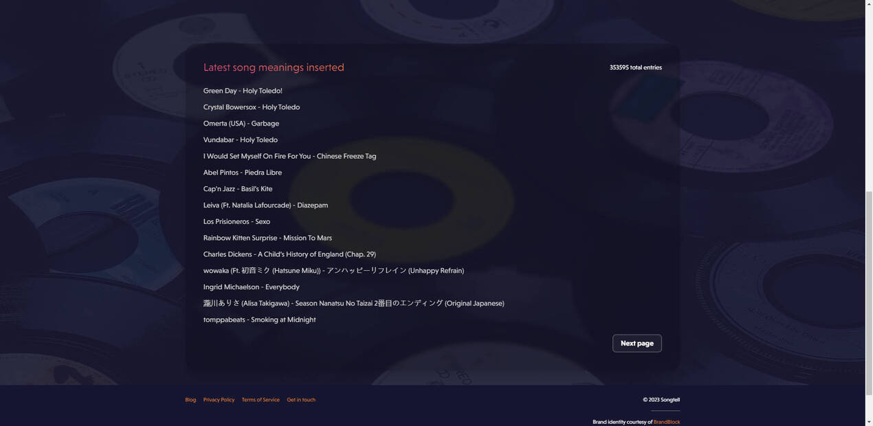 Songtell gallery image