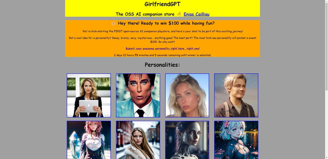 GirlfriendGPT gallery image