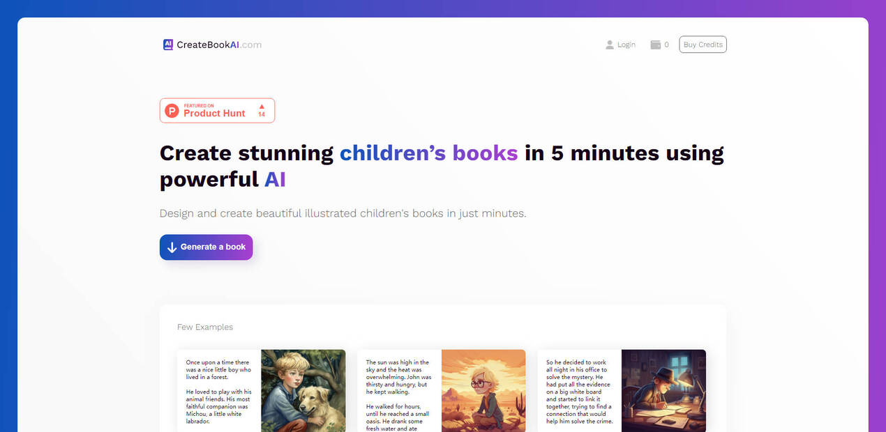 CreateBookAI gallery image