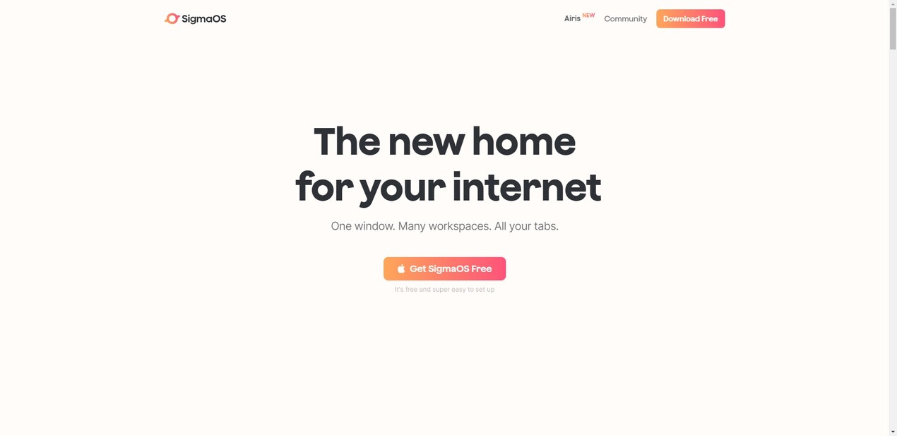 SigmaOS gallery image