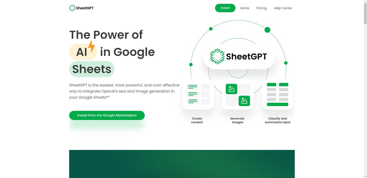SheetGPT gallery image