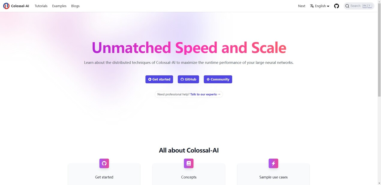 Colossal-AI gallery image