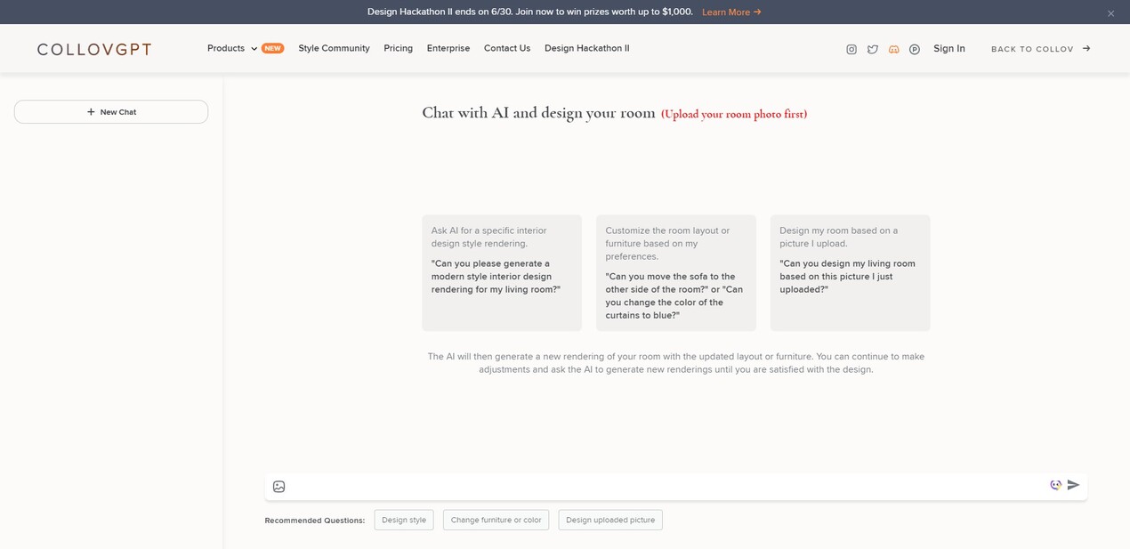 AI-Chat Interior Designer gallery image