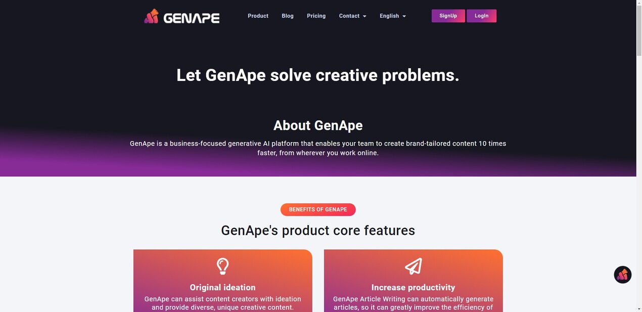 GenApe gallery image