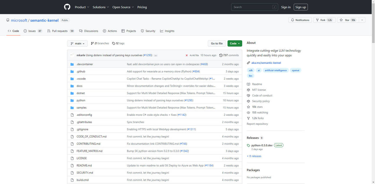 Semantic Kernel gallery image