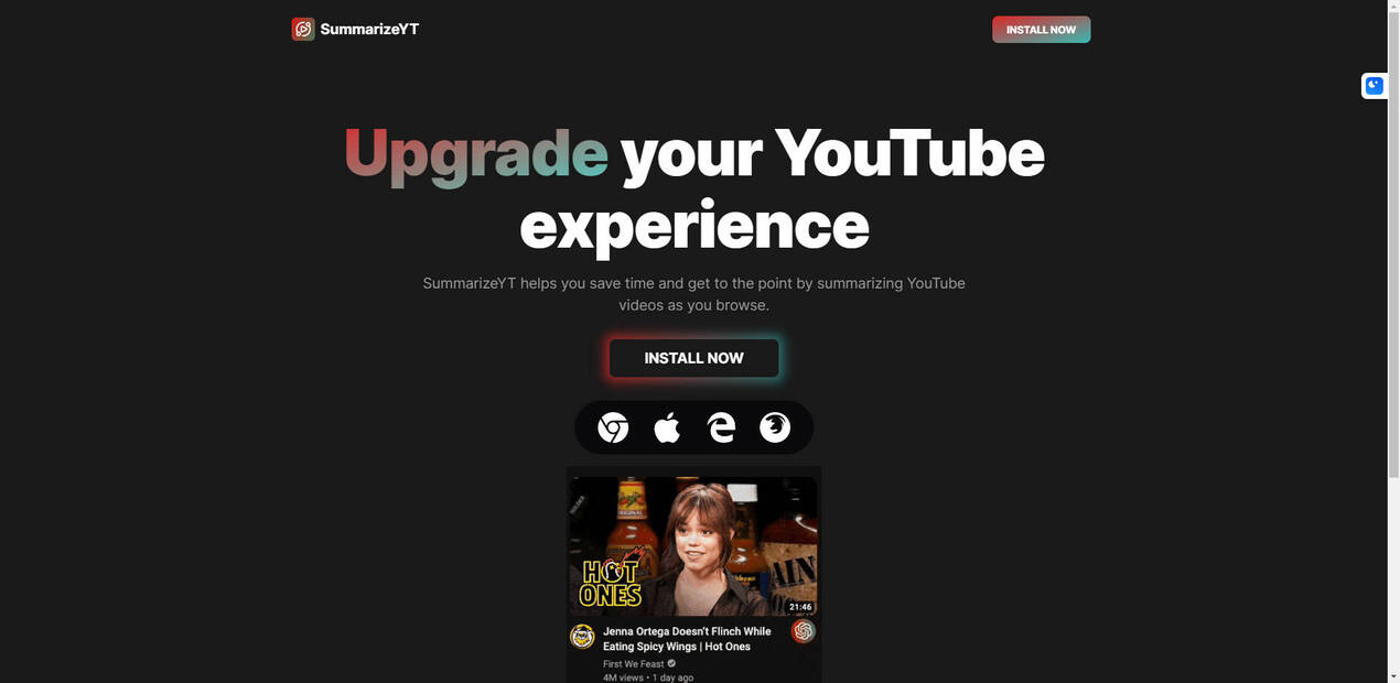 SumarizeYT gallery image