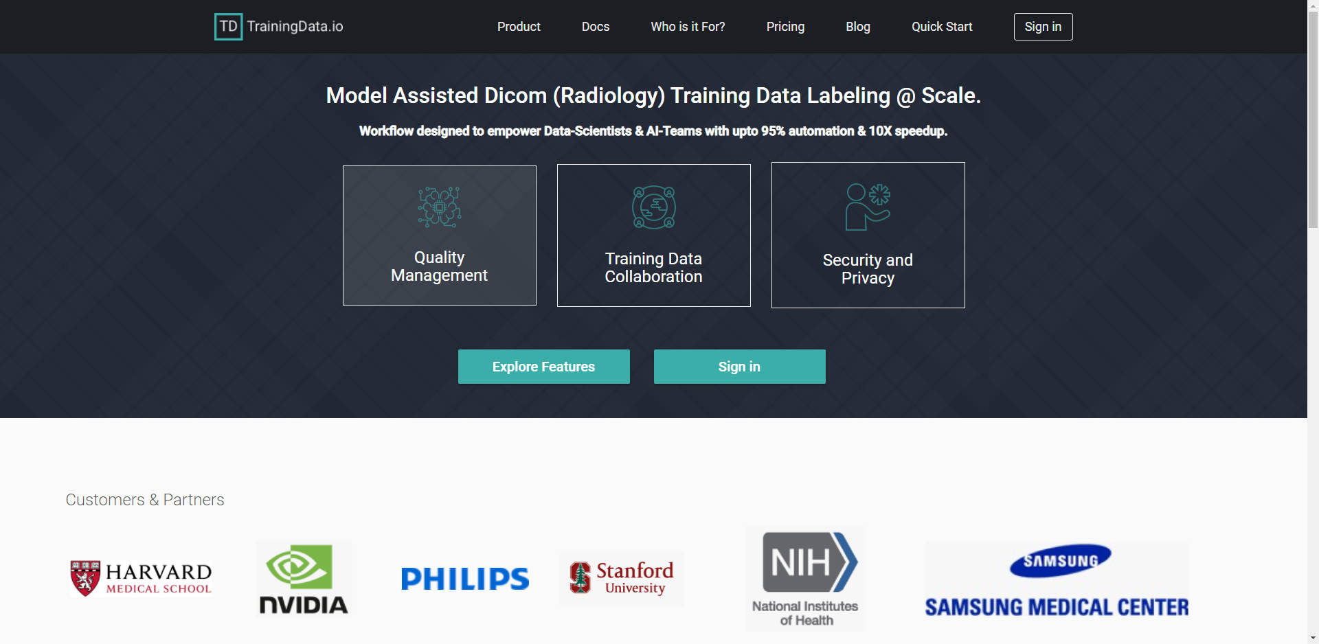 TrainingData.io gallery image