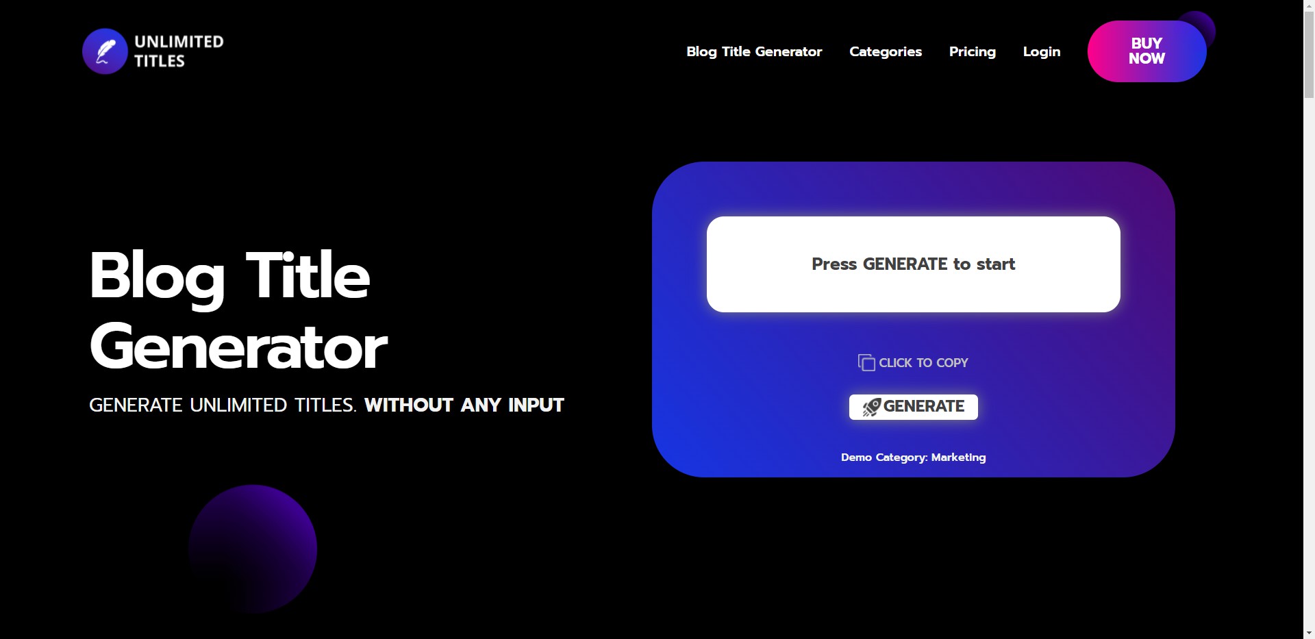 Unlimited Titles gallery image