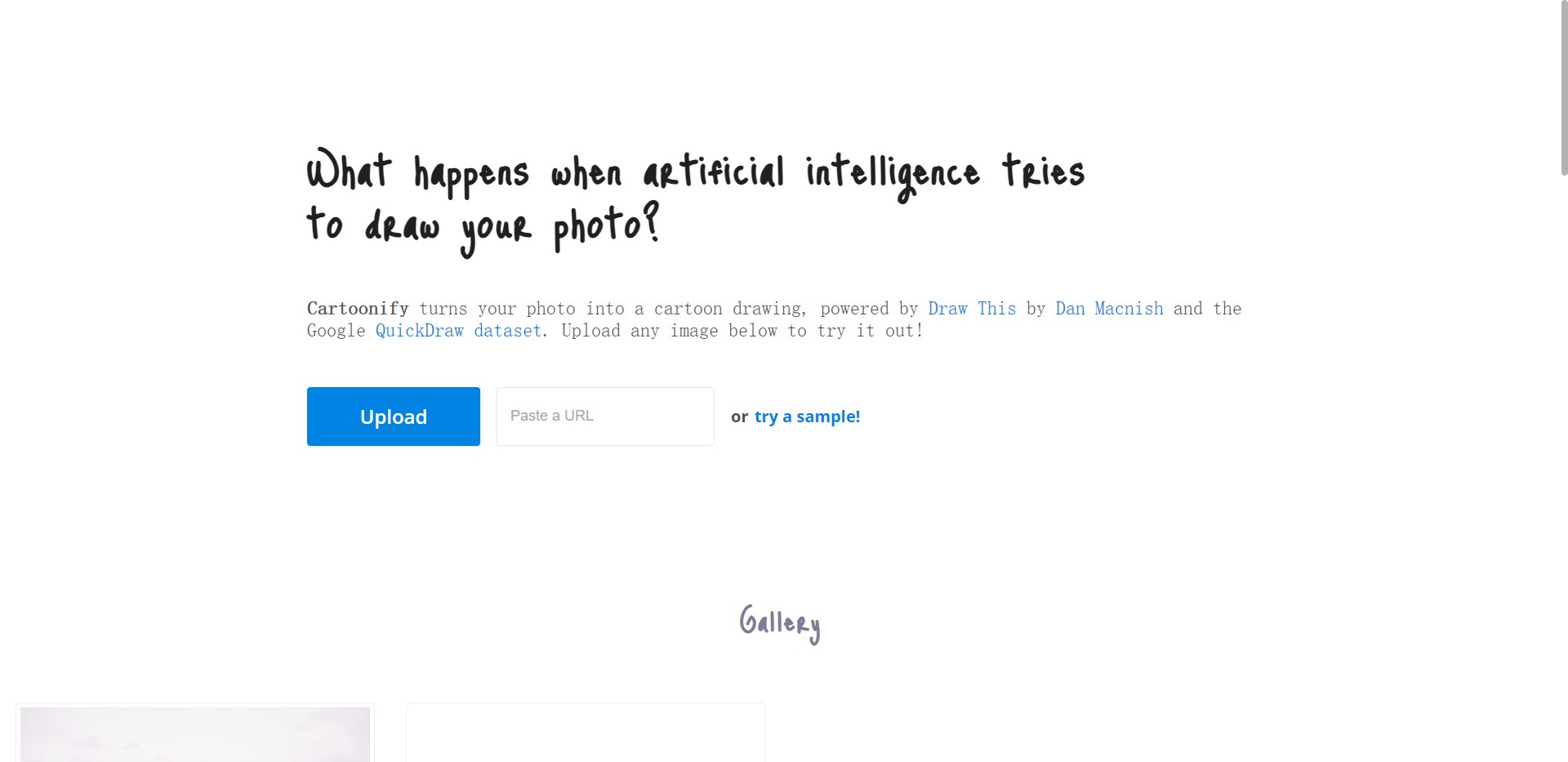 Cartoonify gallery image