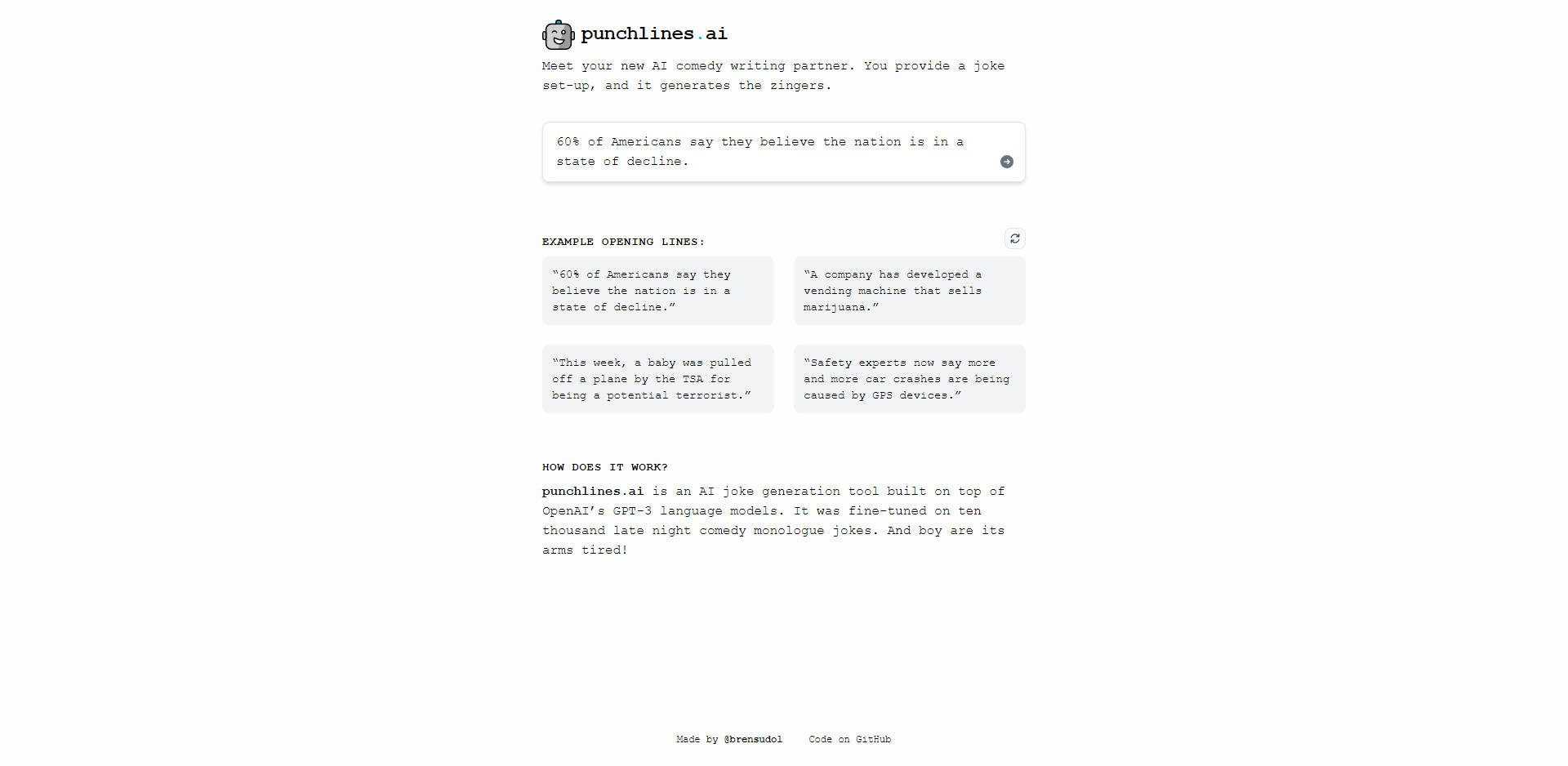 Punchlines.ai gallery image