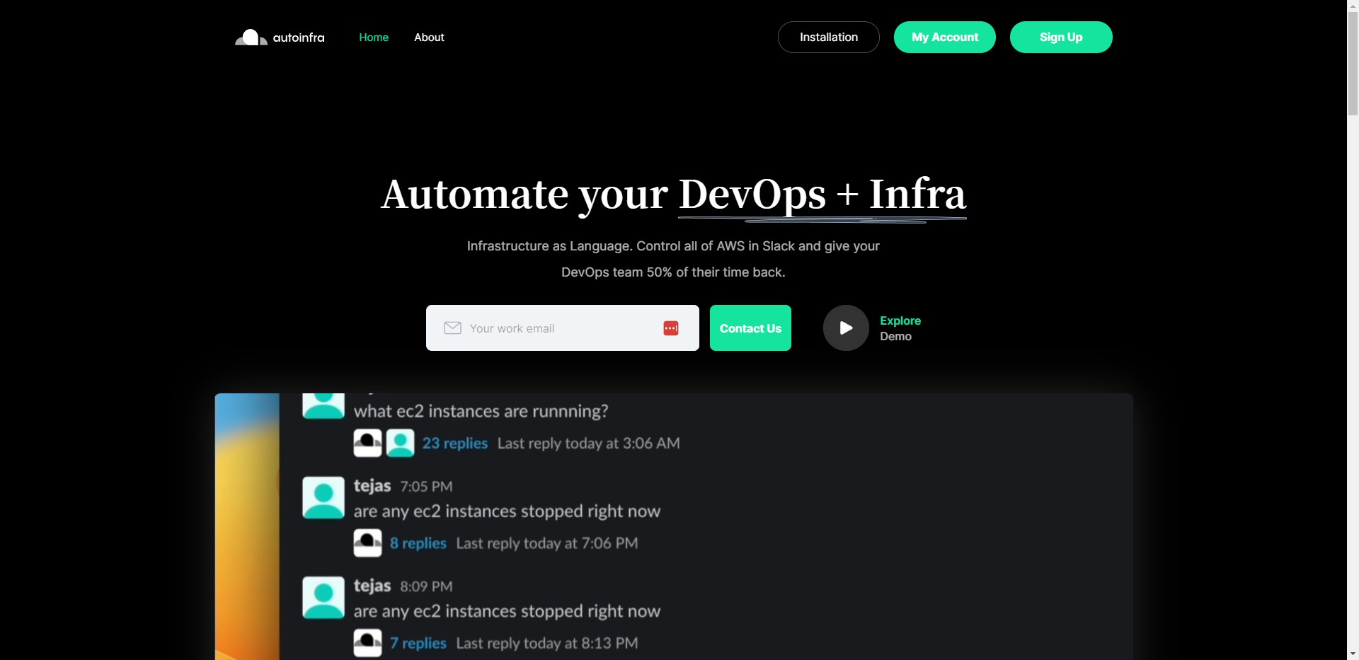 AutoInfra AI gallery image
