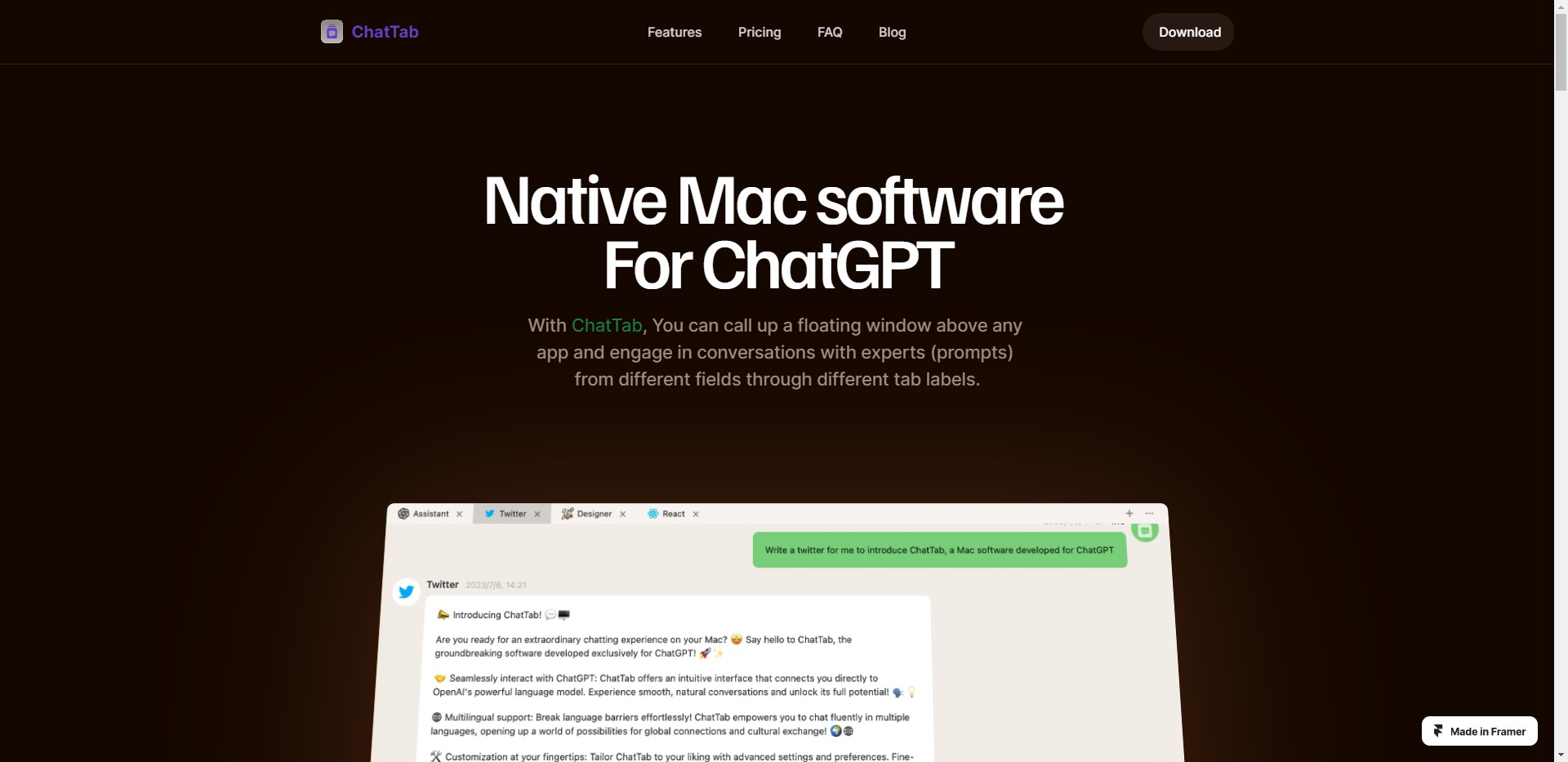 ChatTab gallery image