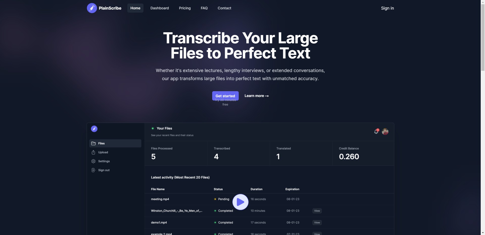 PlainScribe gallery image