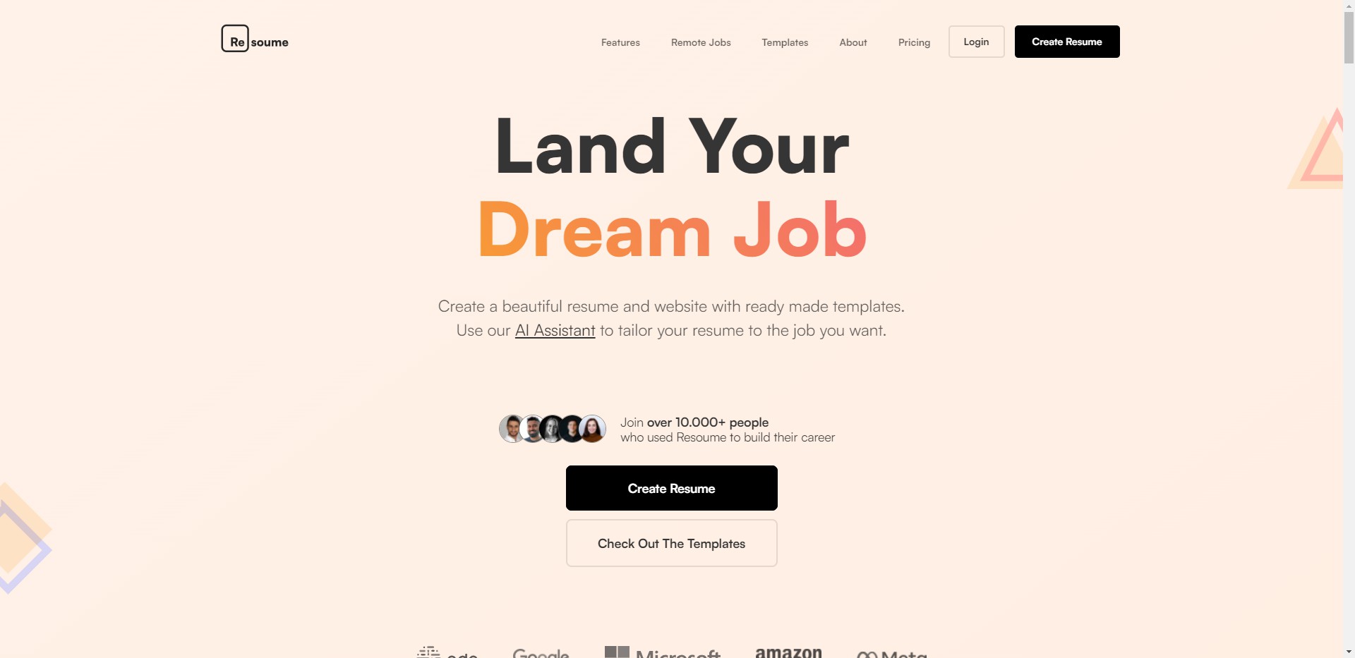 Resoume gallery image