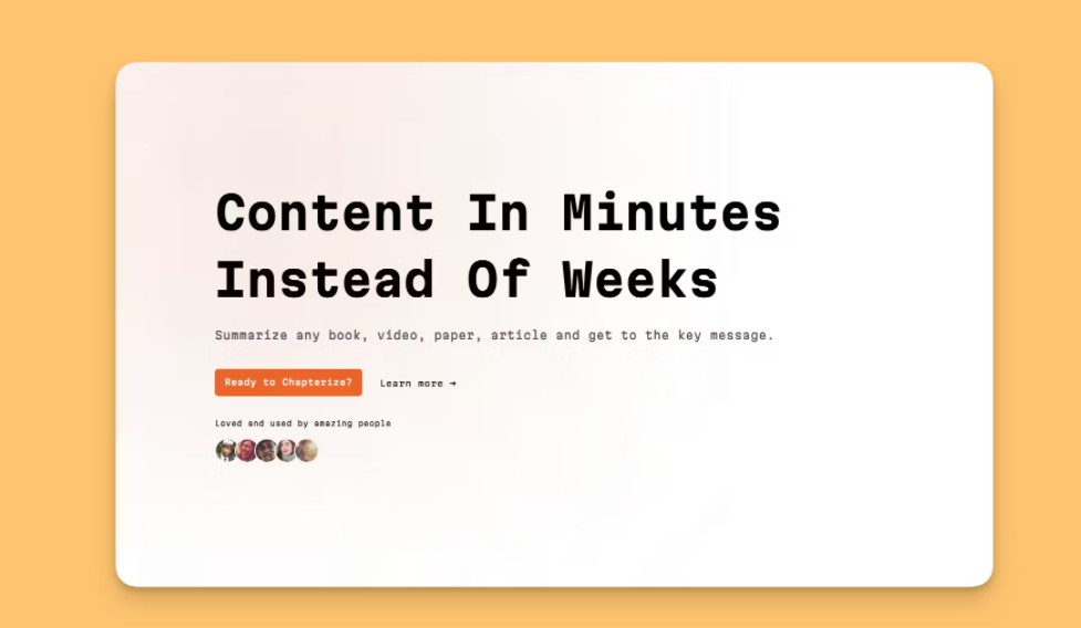 Chapterize gallery image