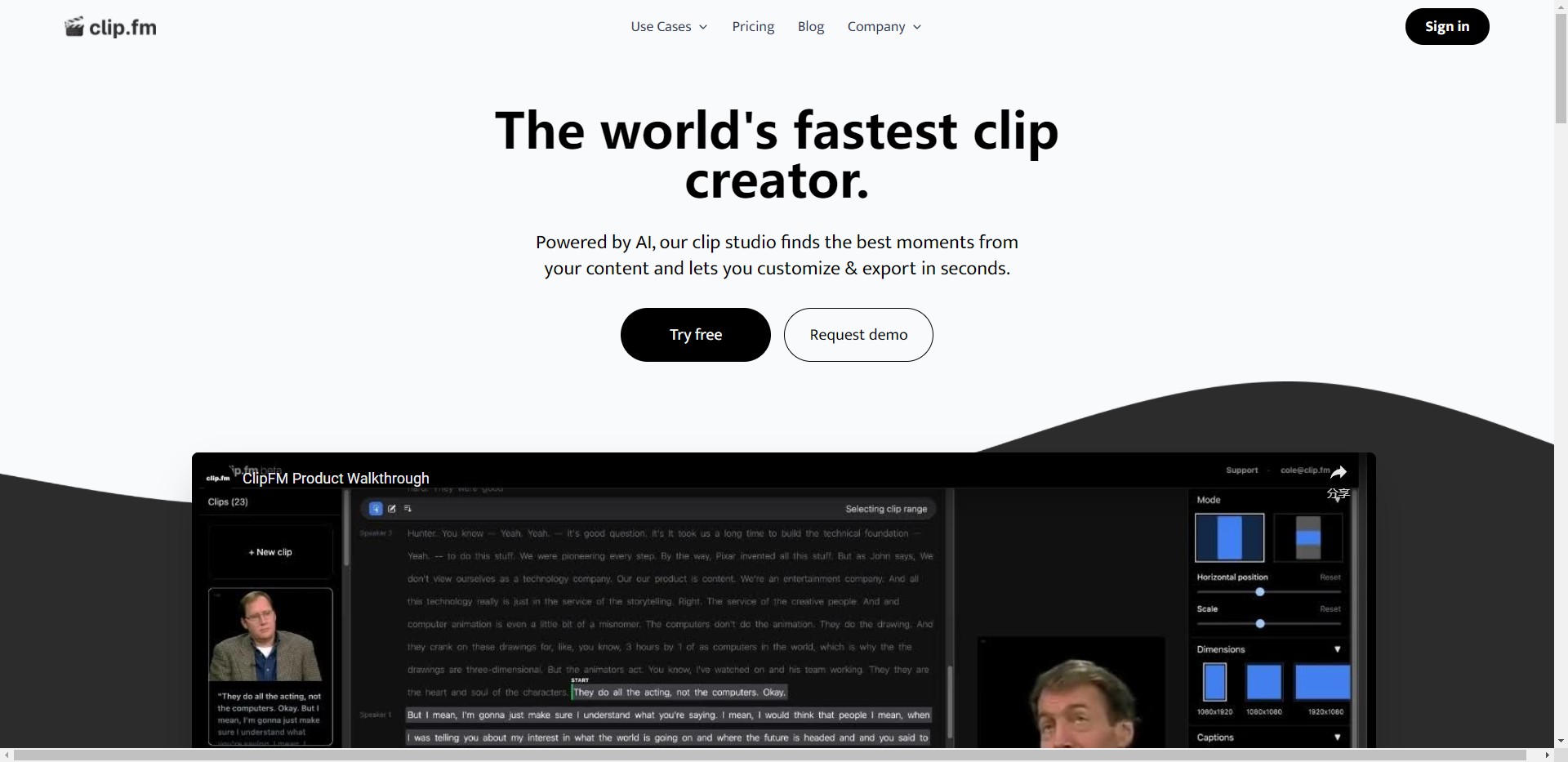 Clip.fm gallery image