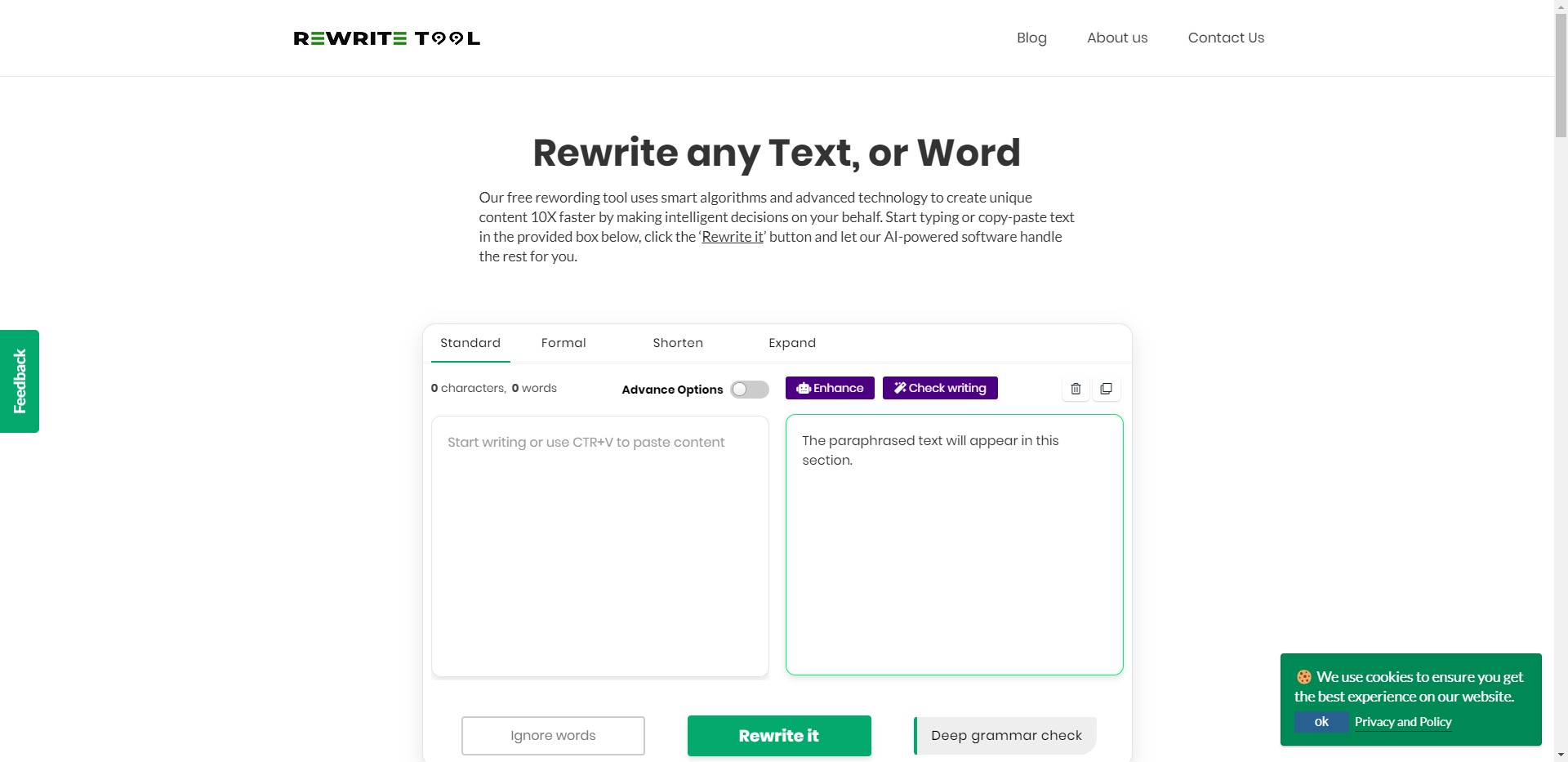 Rewritetool gallery image