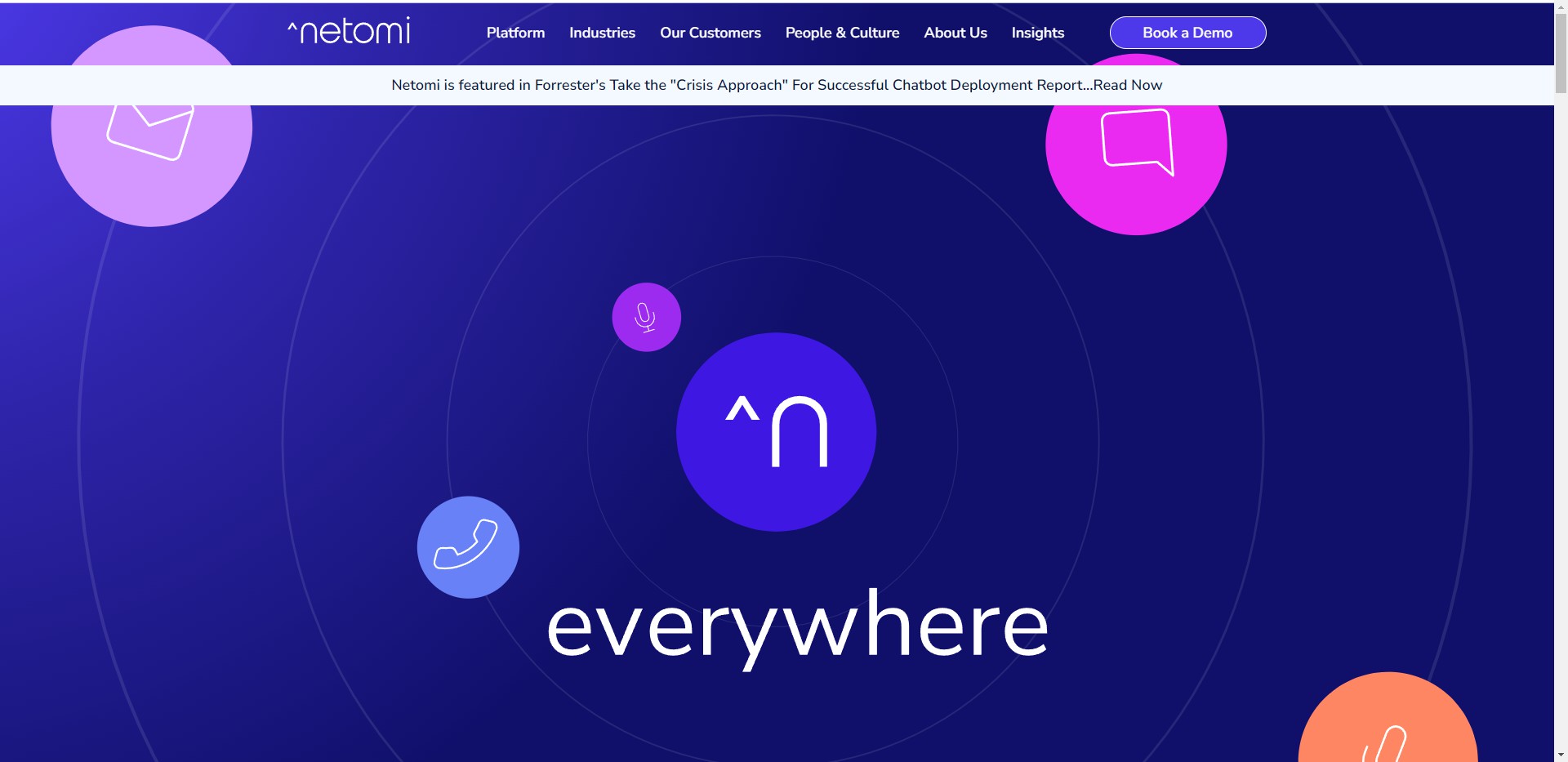 Netomi's AI gallery image